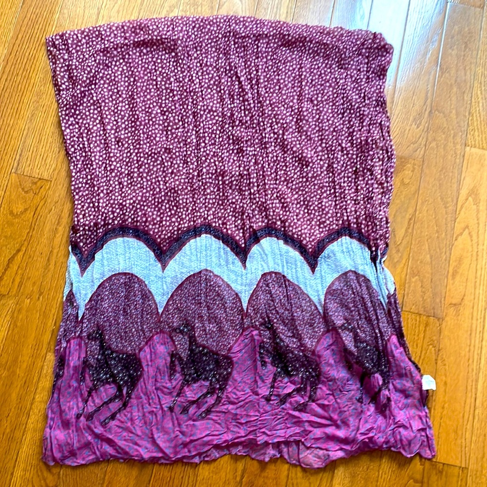 Purple Starburst Scarf